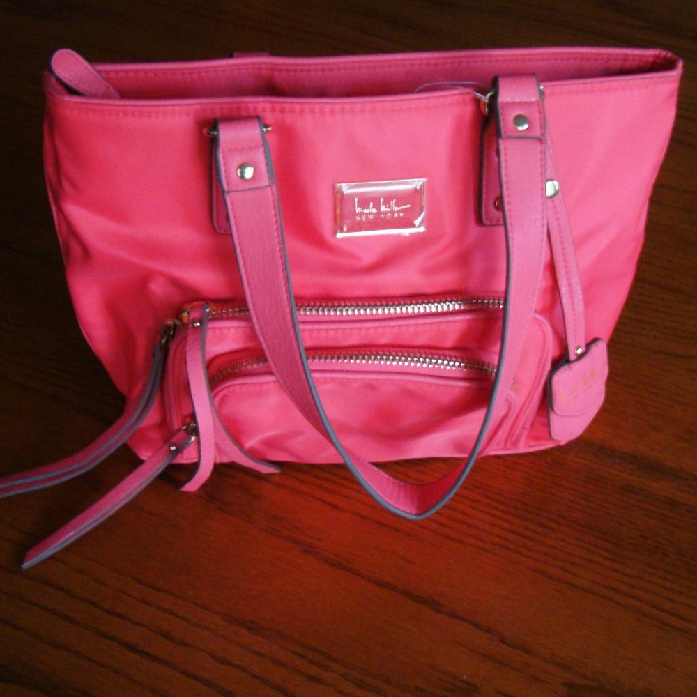 Nicole Miller Pink Shoulder Bag NWT